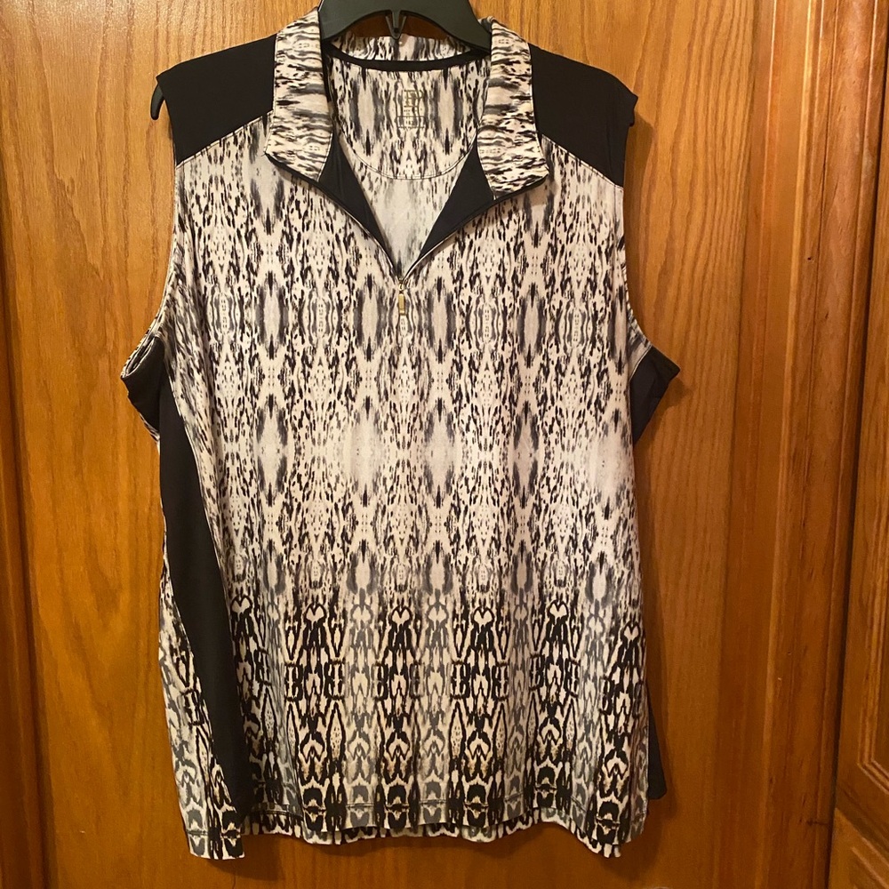 EP New York Women’s Sleeveless Golf Shirt Size 1X